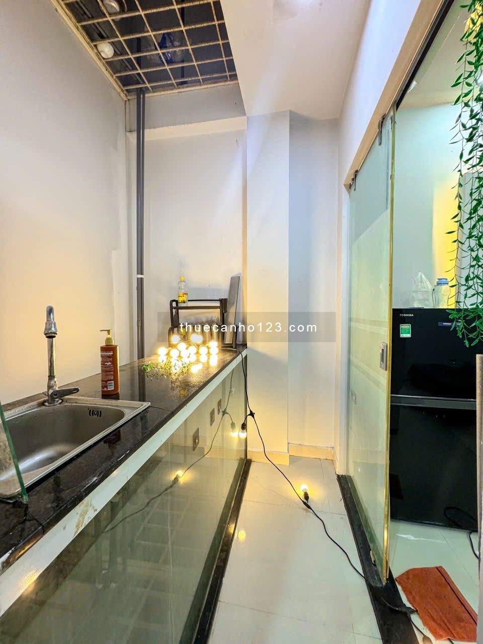 Phòng Studio Nguyễn Đình Khơi – Full Nội Thất, Giếng Trời Thoáng Mát Có Máy Nước Nóng