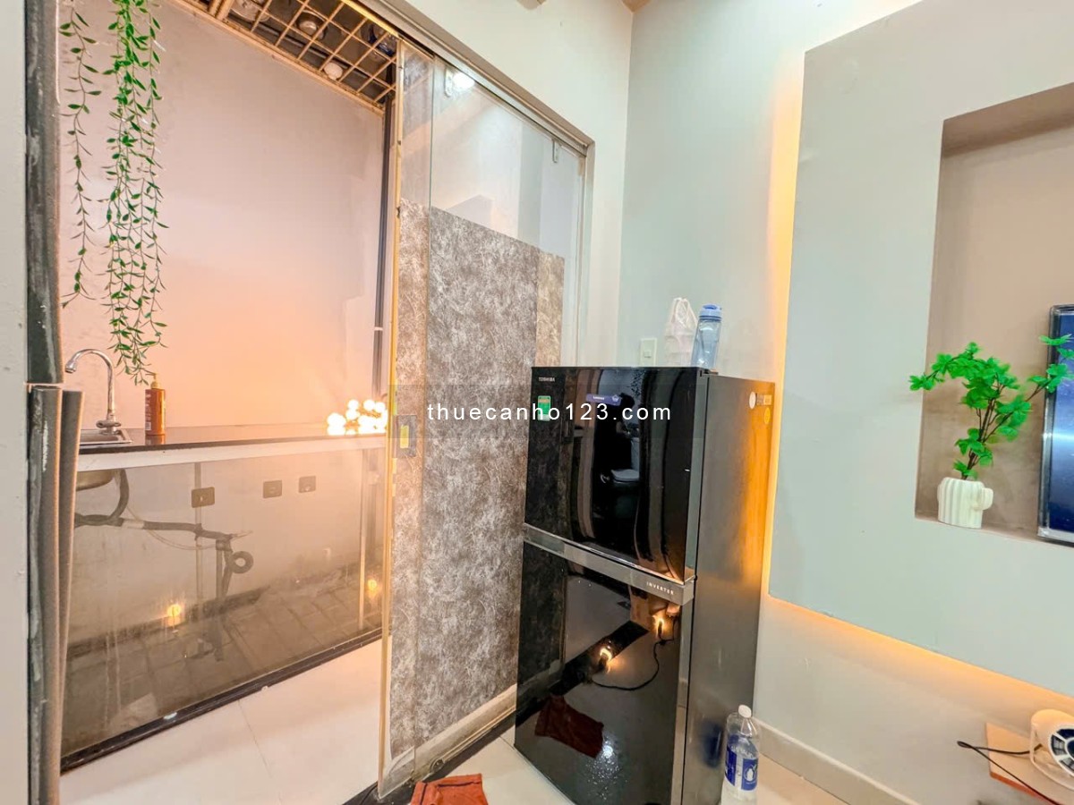 Phòng Studio Nguyễn Đình Khơi – Full Nội Thất, Giếng Trời Thoáng Mát Có Máy Nước Nóng