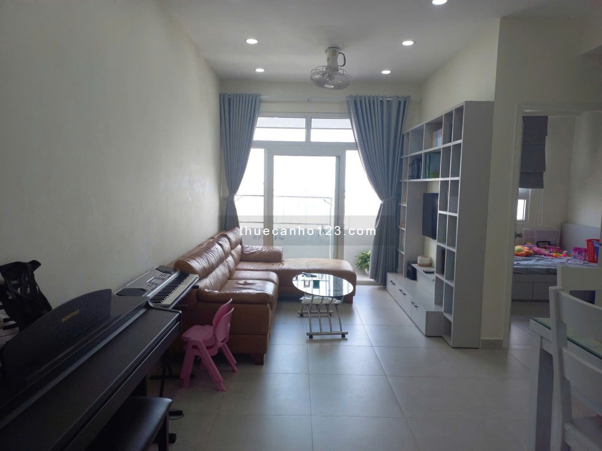 Chung cư Central Plaza, p3, Tân Bình: 77m2, 2PN, Tolet, Nội thất, 12tr5/th.