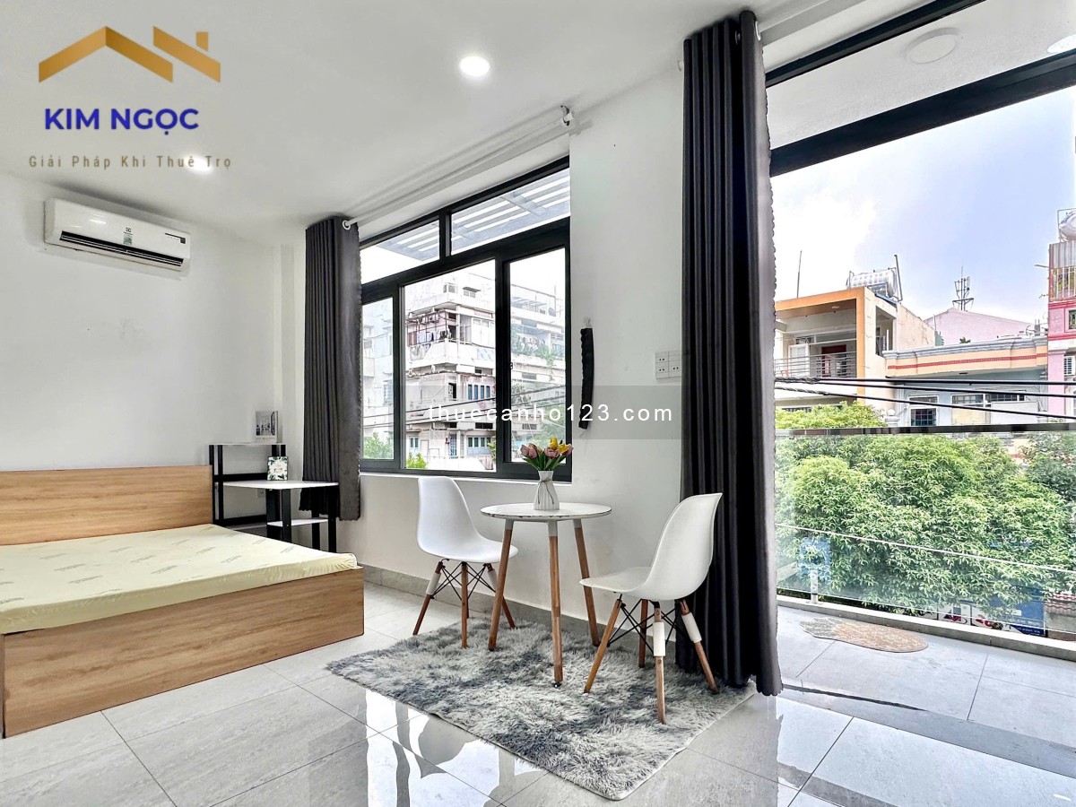 Cho thuê căn hộ studio bán công Phan Đình Phùng