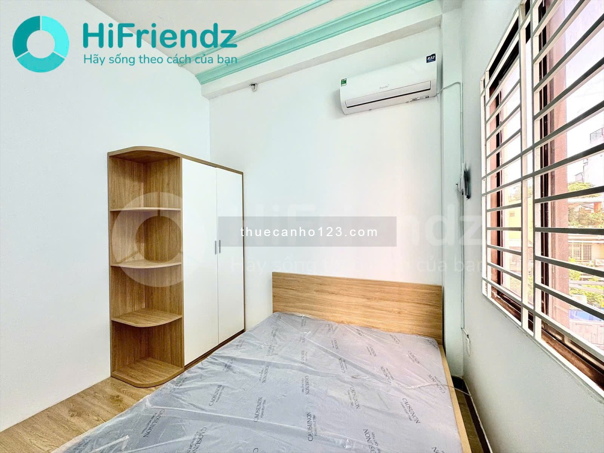 Cho thuê căn hộ 2 phòng ngủ – Có ban công rộng – Gần đường Cách Mạng Tháng 8, Quận 10.