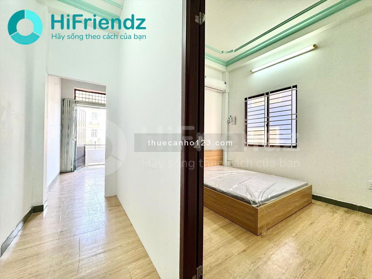 Cho thuê căn hộ 2 phòng ngủ – Có ban công rộng – Gần đường Cách Mạng Tháng 8, Quận 10.