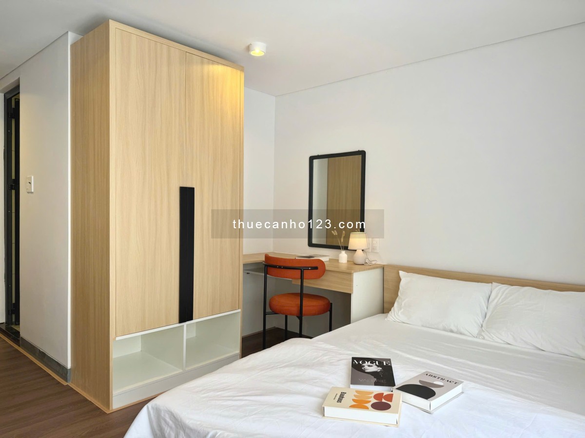 Cho thuê căn hộ 1 phòng ngủ, full nội thất, Quận 3 – Gần chợ Tân Định, hồ Con Rùa