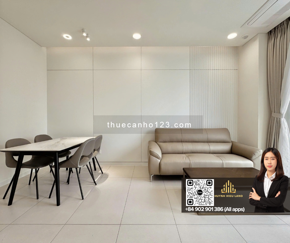 Zeit River Thủ Thiêm cho thuê căn hộ 1PN full nội thất, tầng cao view đẹp - Xem nhà tiện