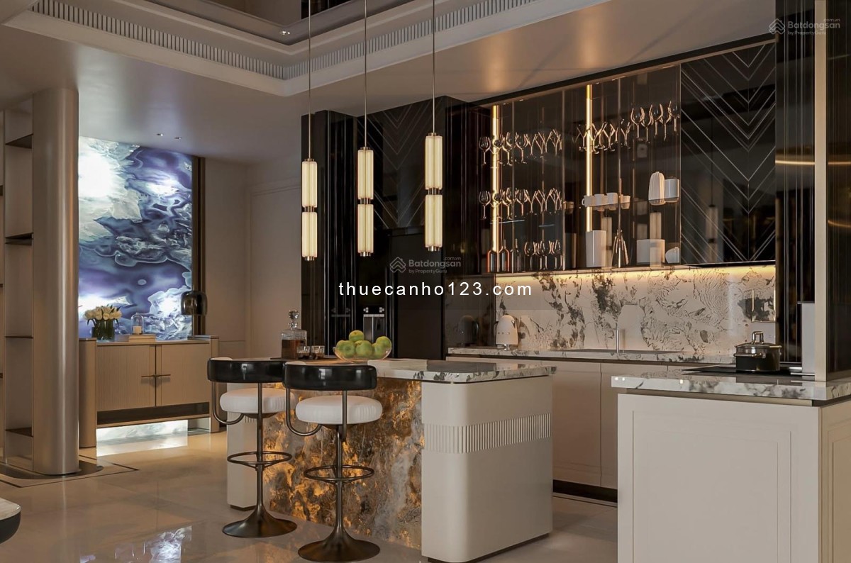 Cần cho thuê căn hộ 3PN The Opera Residence 145m2 nội thất nhập khẩu Châu Âu view sông giá tốt nhất
