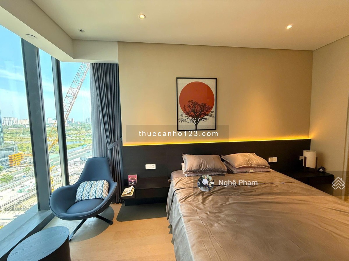 Cho thuê căn hộ 2 phòng ngủ toà Opera - Metropole Thủ Thiêm, nội thất hiện đại