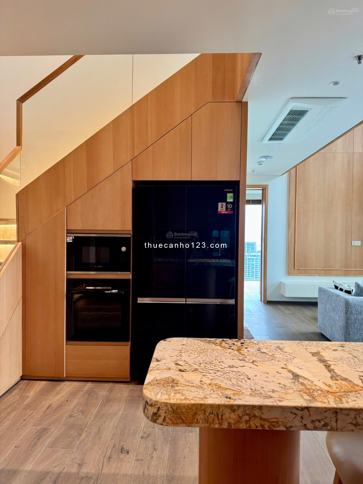 Crest Metropole Thủ Thiêm cho thuê căn duplex 3 phòng ngủ