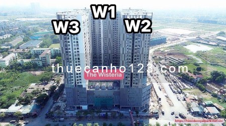 Cho thuê chung cư Wisteria Hoài Đức – Căn 3PN 138m², full nội thất cơ bản, giá 14tr
