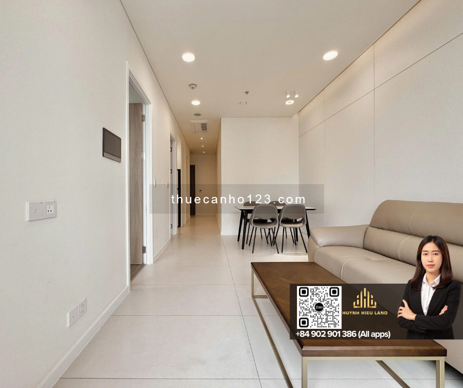 Zeit River Thủ Thiêm cho thuê căn hộ 1PN full nội thất, tầng cao view đẹp - Xem nhà tiện