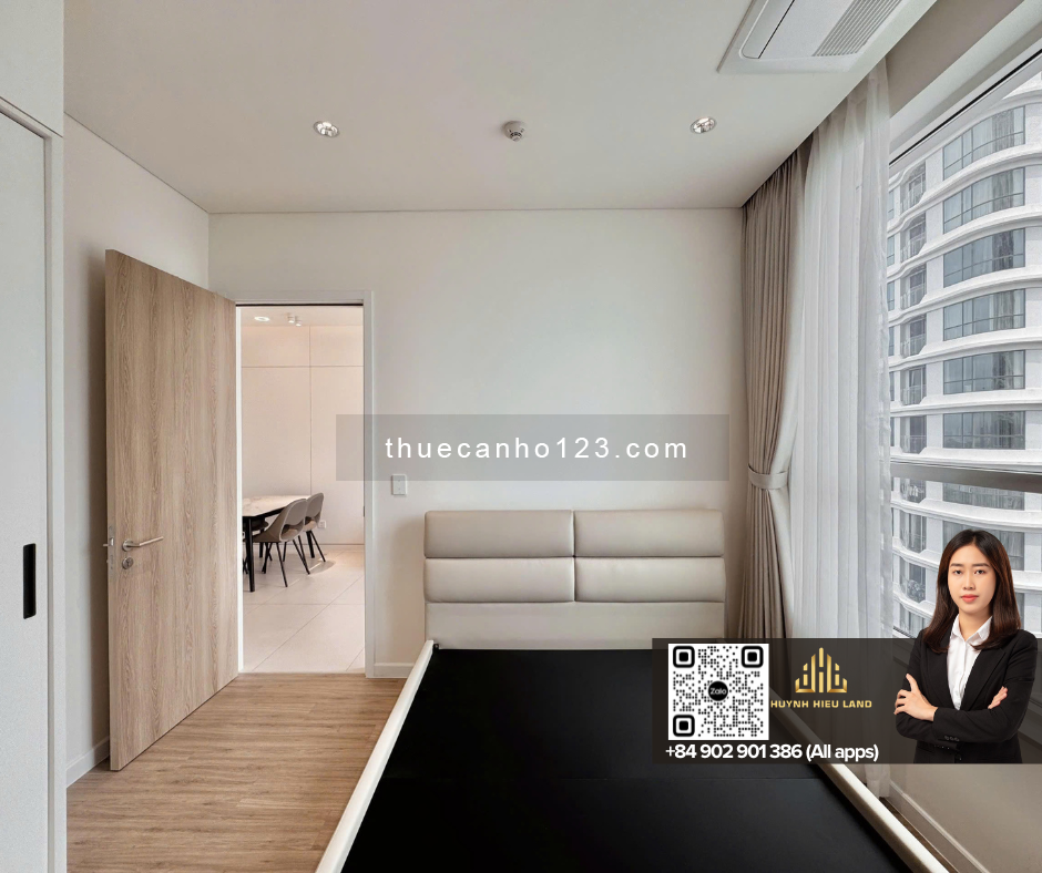 Zeit River Thủ Thiêm cho thuê căn hộ 1PN full nội thất, tầng cao view đẹp - Xem nhà tiện