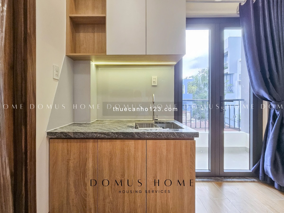 Cho thuê studio ban công - gần ngay cầu chữ Y, cầu Nguyễn Văn Cừ, cầu Rạch Ông,...