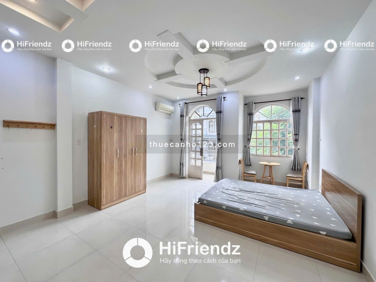 Cho thuê căn hộ tại Thống Nhất, 5,5 triệu, 45m2 gần đại học Văn Hiến, Công Thương rộng full nội thất