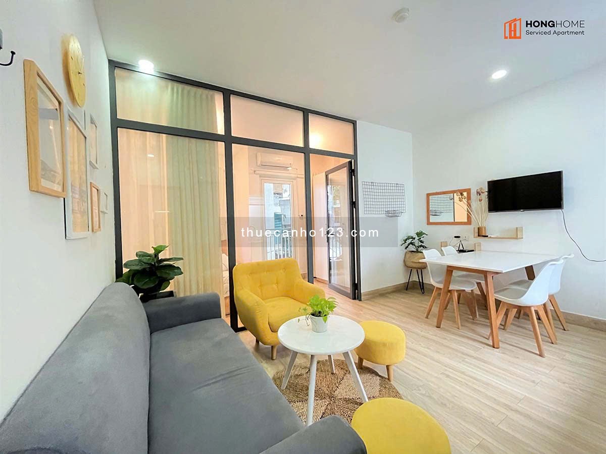 Cho thuê căn hộ full nội thất – Ngay trung tâm Q1, gần cầu Thị Nghè, ĐH KHXH\&NV