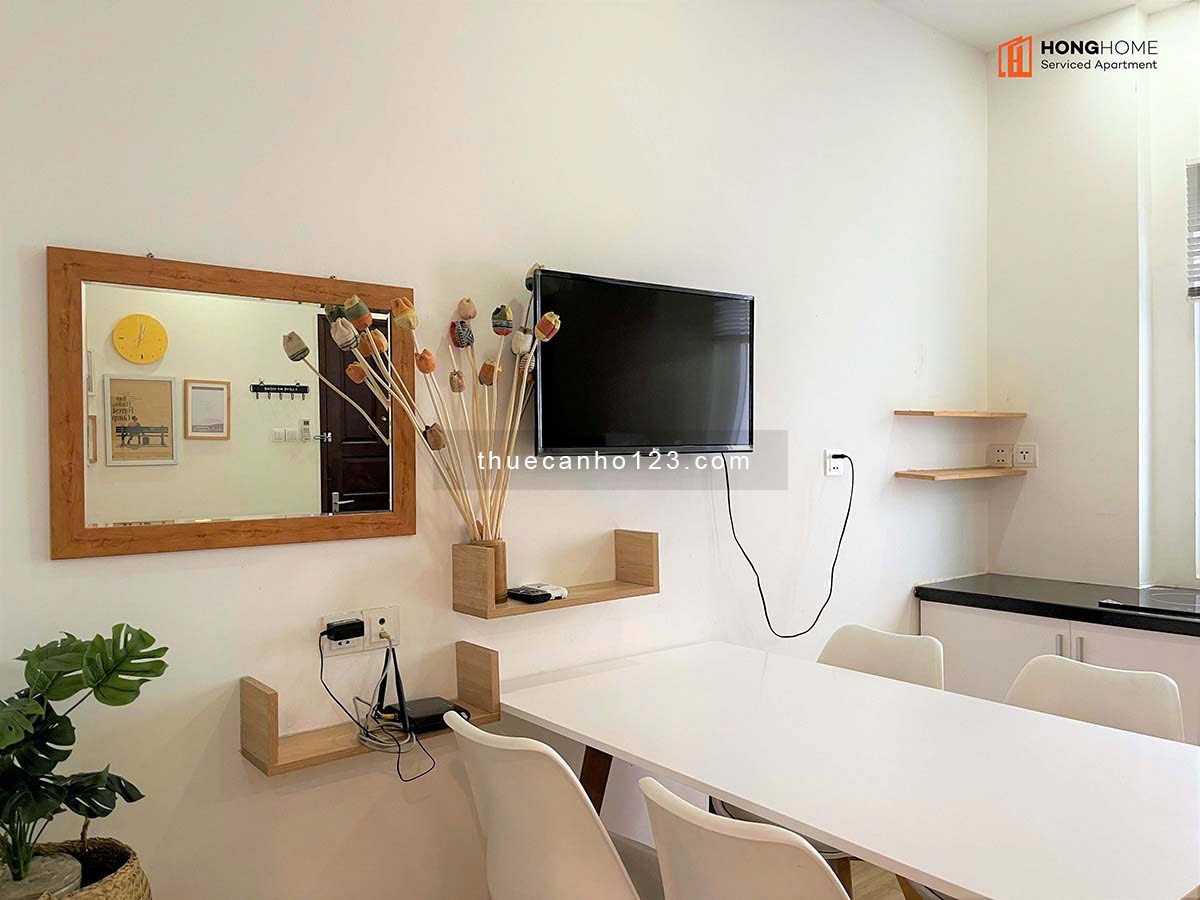 Cho thuê căn hộ full nội thất – Ngay trung tâm Q1, gần cầu Thị Nghè, ĐH KHXH\&NV