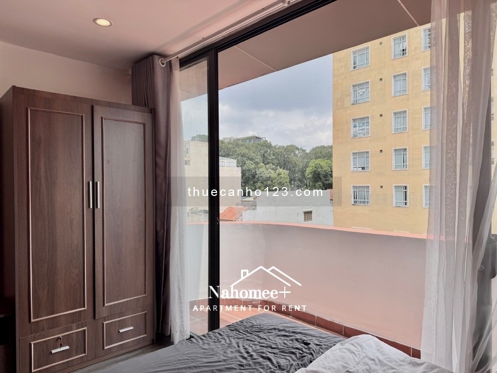 Căn hộ balcon/cửa sổ thoáng ngay Hồ Con Rùa, Võ Văn Tần - trung tâm Q3