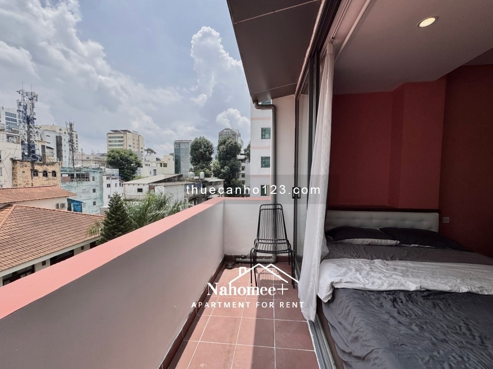 Căn hộ balcon/cửa sổ thoáng ngay Hồ Con Rùa, Võ Văn Tần - trung tâm Q3