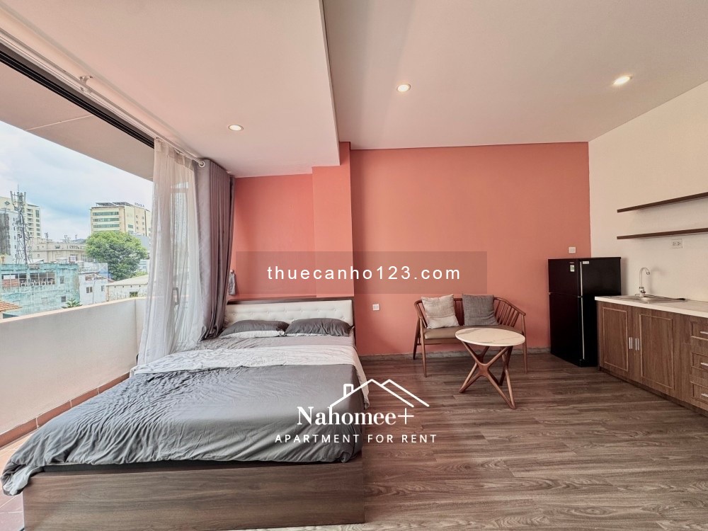 Căn hộ balcon/cửa sổ thoáng ngay Hồ Con Rùa, Võ Văn Tần - trung tâm Q3