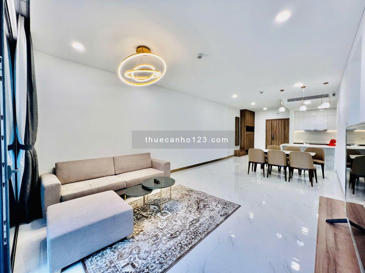 View sông 3 phòng ngủ Sunwah Pearl Bình Thạnh