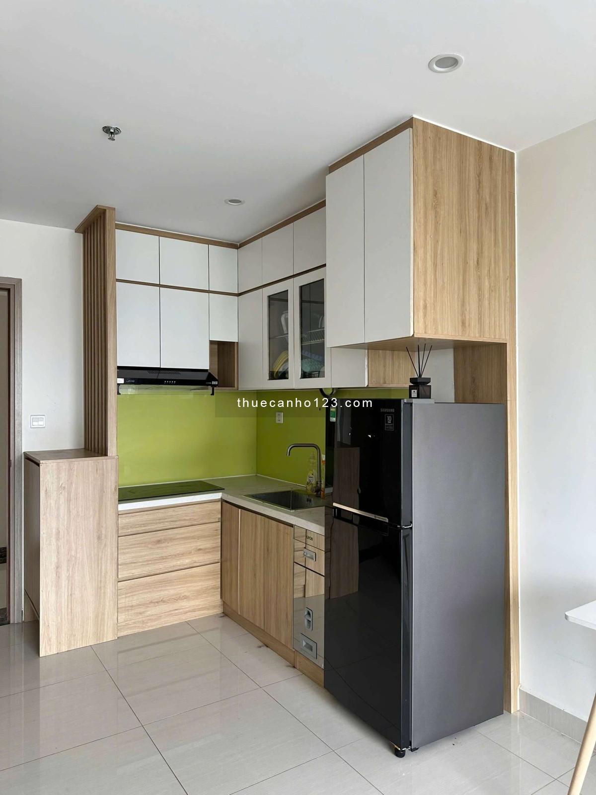 Cho thuê căn hộ 1pn+ full nội thất, thoáng mát