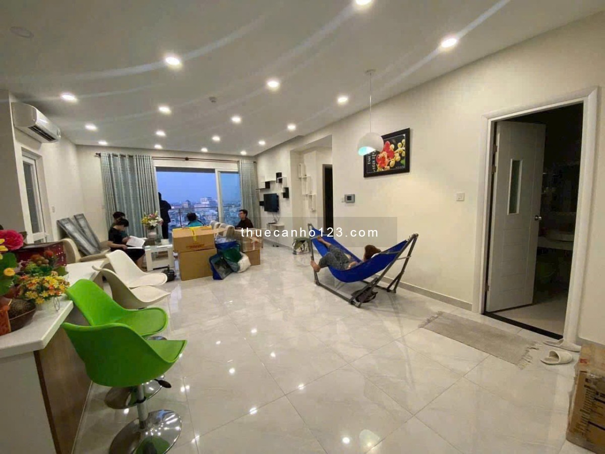 Chung cư Phúc Yên, Phan Huy Ích, TB, 110m2, 3PN, 2WC, Nội thất, 12tr/th. Căn Góc, Nhà mới