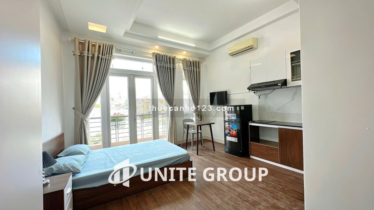 Đinh Công Tráng quận 1 - Studio ban công gần ngay chợ Tân Định, cv Lê Văn Tám, Đh UEH, Đh Mở,...