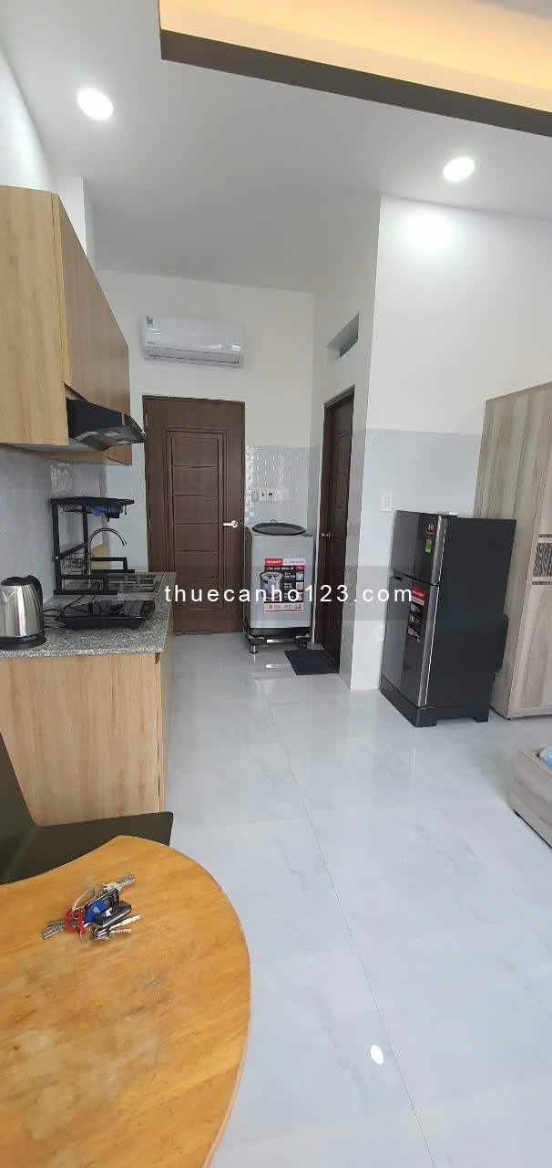 Studio cửa sổ Q8, máy giặt riêng - gần Parc Mall, bến xe quận 8, cầu Tạ Quang Bửu,...