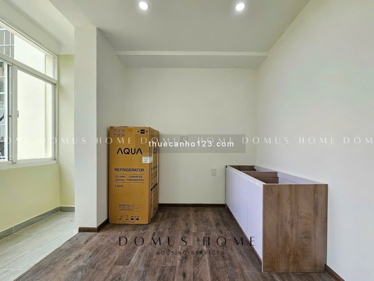 Cho thuê căn hộ dịch vụ 1 phòng ngủ ban công Quận 7