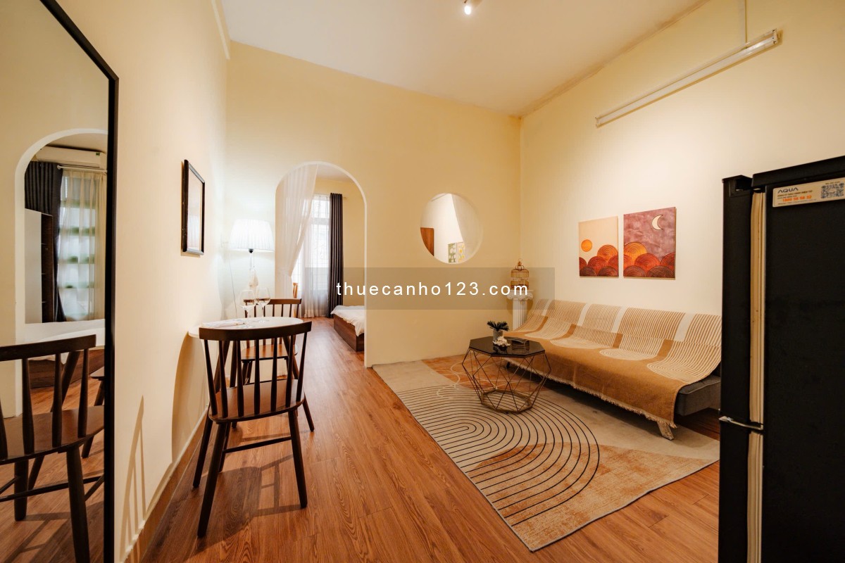  CHO THUÊ CĂN HỘ 1 PHÒNG NGỦ – NGUYỄN ĐÌNH CHIỂU, QUẬN 3 - Gần Hồ Con Rùa, Nhà thờ Đức Bà