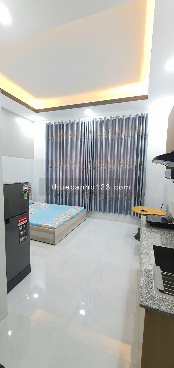 Cho thuê căn hộ Studio Cửa sổ trời Q8 gần cầu Chánh Hưng, cầu Chà Và, Bến xe Quận 8
