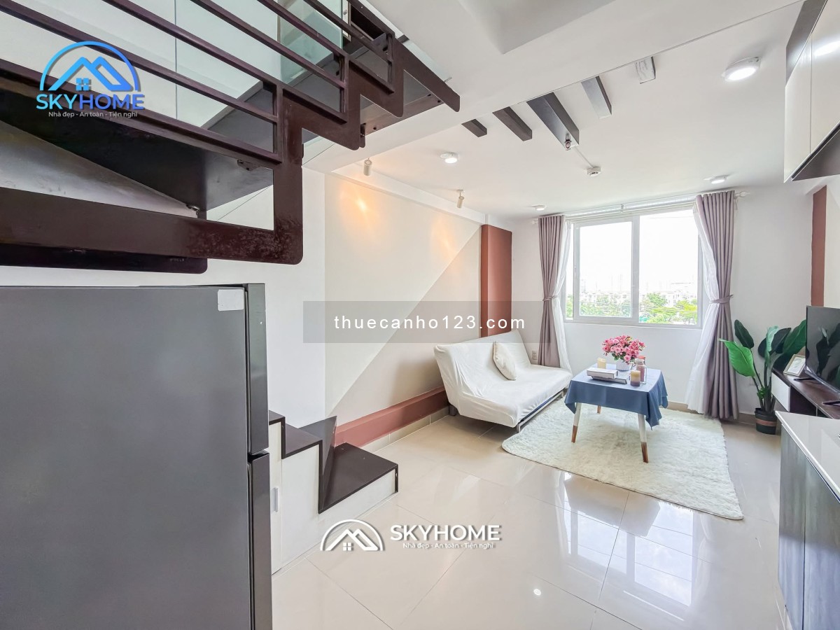 Căn hộ Duplex full nội thất bancon/ cửa sổ* Lotte, Sunrise, TDTU, RMIT, UFM