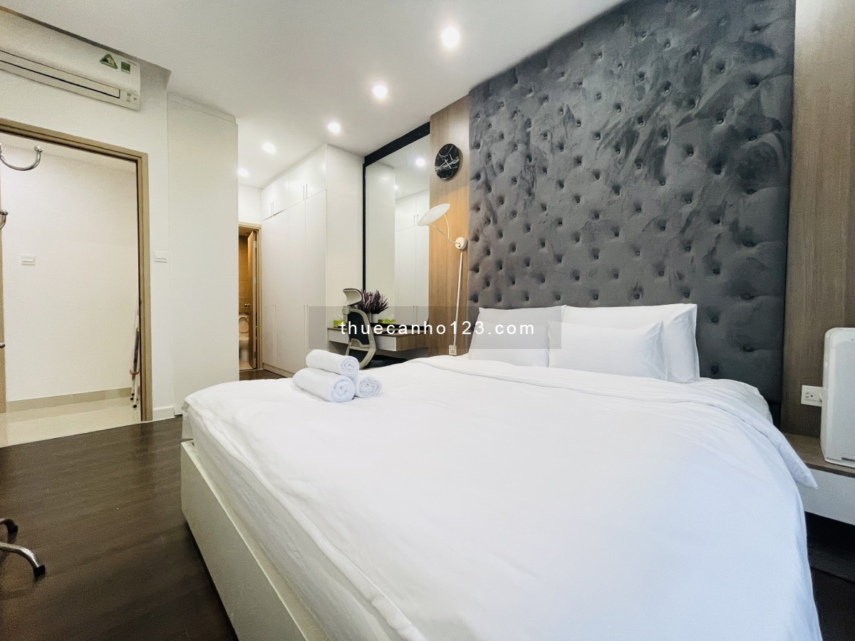 Cho thuê căn hộ 2PN, 76m2, Nhà đẹp, View Sông Thoáng Mát Cả Ngày tại The Sun Avenue Quận2