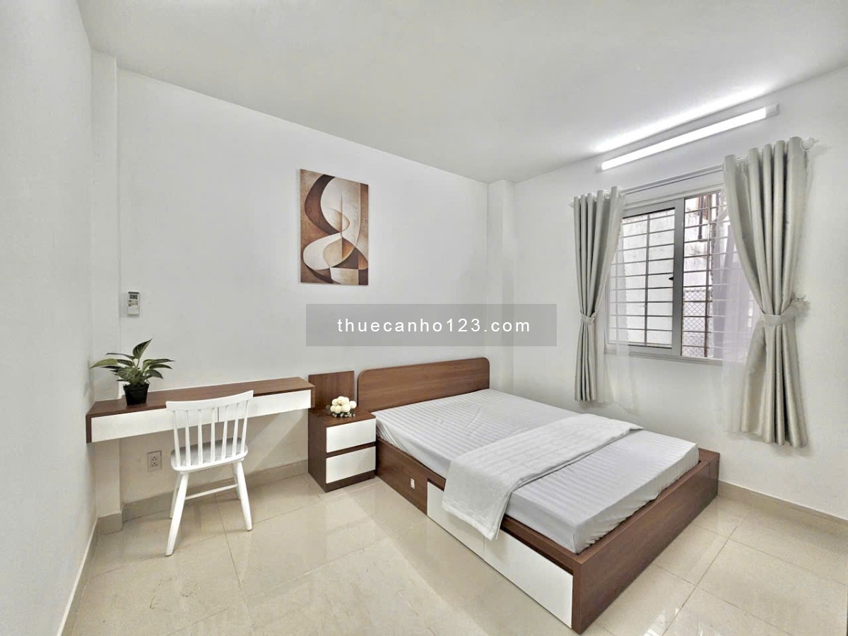 Cho thuê căn hộ Studio tách bếp gần đường 3/2, hẻm xe hơi - full nội thất mới 100% - Quận 10
