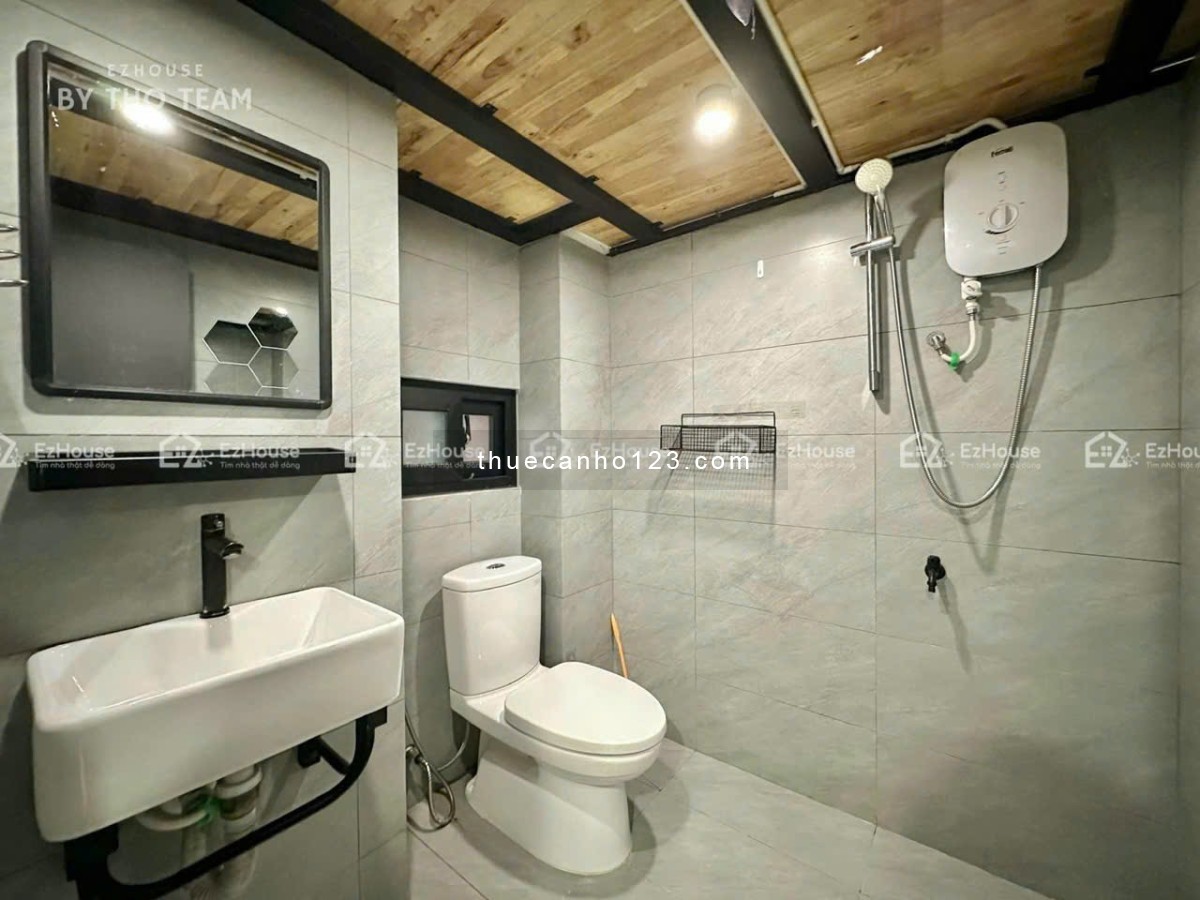 Cho thuê Phòng Duplex Ngô Bệ – Tân Bình Full Nội Thất, Máy Giặc Riêng, Ban Công Rộng