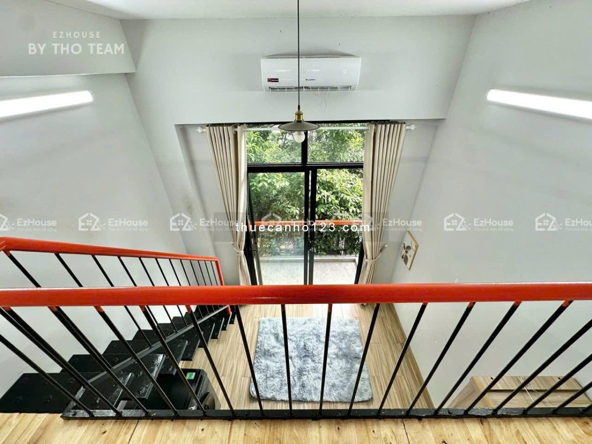Cho thuê Phòng Duplex Ngô Bệ – Tân Bình Full Nội Thất, Máy Giặc Riêng, Ban Công Rộng