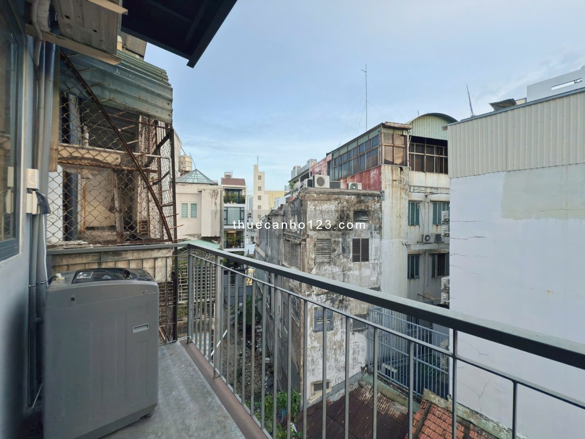 Căn Hộ Studio Tách Bếp 40m2_Balcony_Máy Giặt Riêng_Gần Bùi Viện, Đh Văn Lang