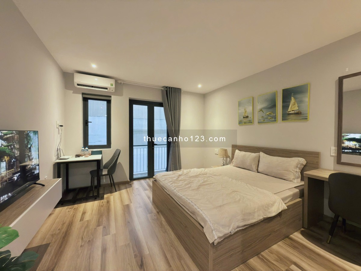 Căn Hộ Studio Tách Bếp 40m2_Balcony_Máy Giặt Riêng_Gần Bùi Viện, Đh Văn Lang