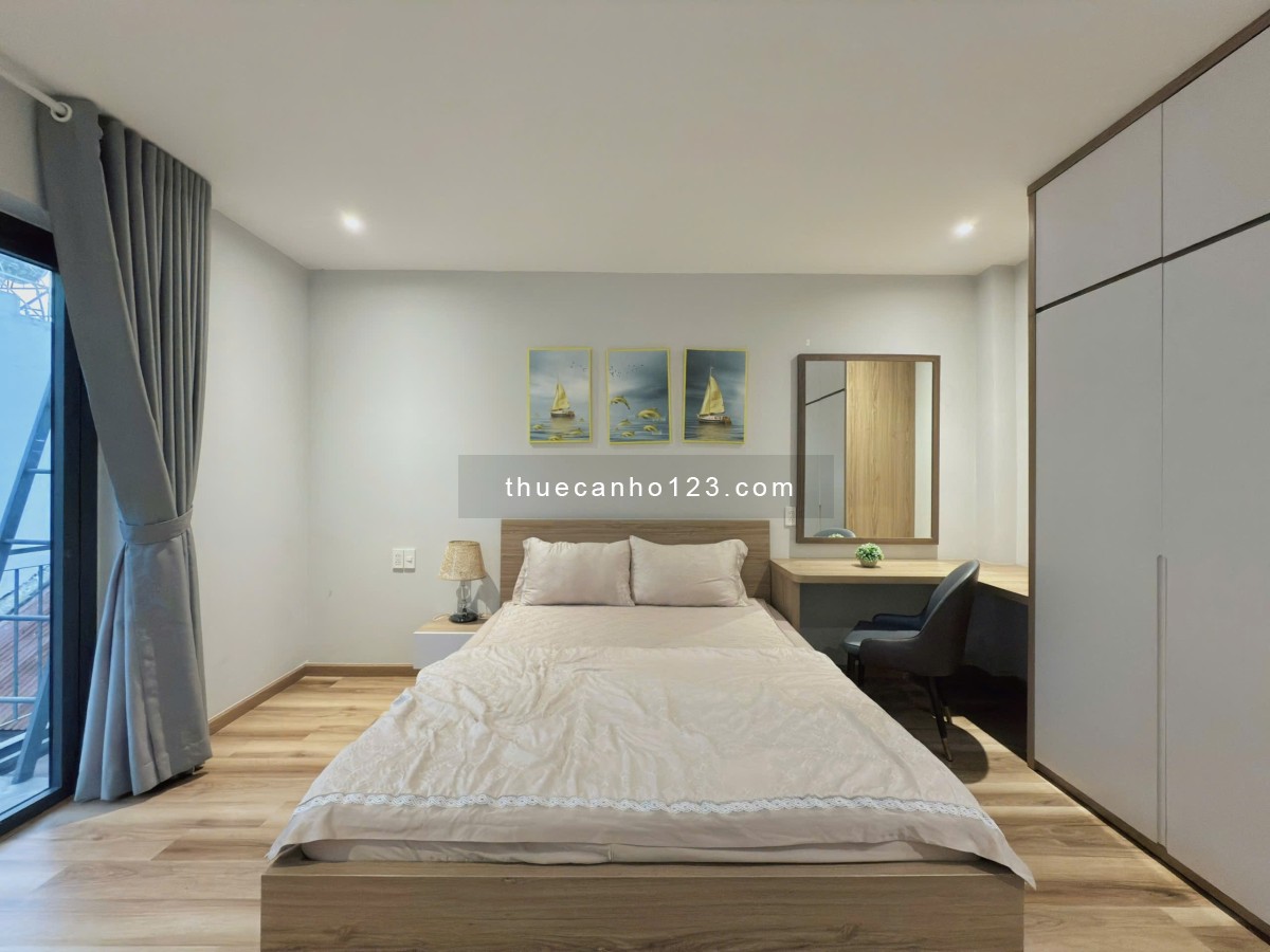 Căn Hộ Studio Tách Bếp 40m2_Balcony_Máy Giặt Riêng_Gần Bùi Viện, Đh Văn Lang