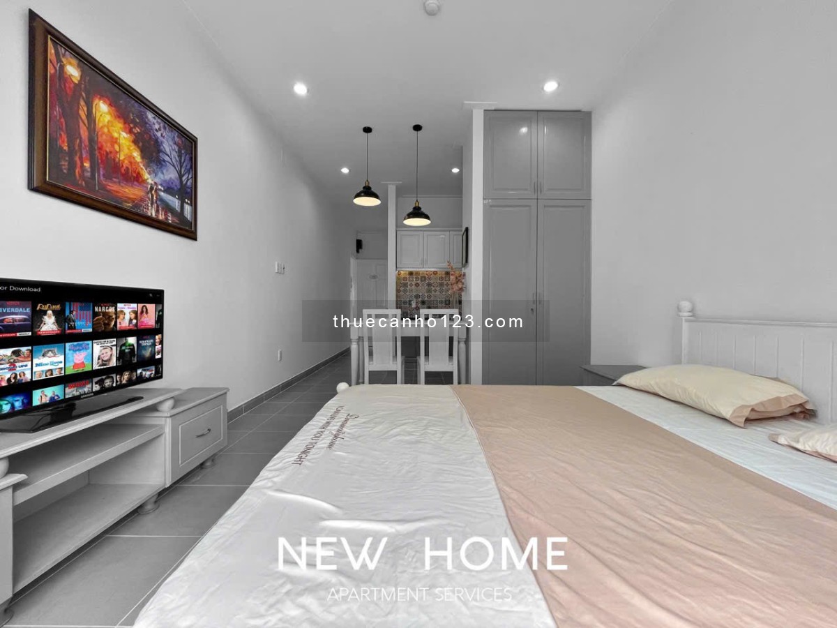 Cho Thuê Căn Hộ 40m2_Full Nội Thất_Gần Chợ Bà Chiểu_Giáp Quận 1_Cho Nuôi Thú Cưng