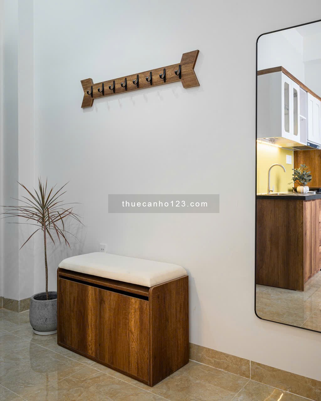 Cho thuê căn hộ 45m2_Máy Giặt Riêng_Thang Máy_Gần Chợ Thị Nghè_Thảo Cầm Viên_UEF, HUTECH, Ngã Tư Xan