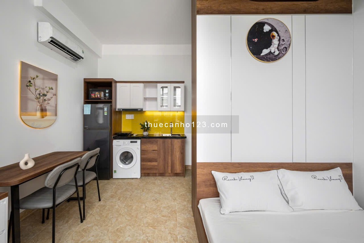 Cho thuê căn hộ 45m2_Máy Giặt Riêng_Thang Máy_Gần Chợ Thị Nghè_Thảo Cầm Viên_UEF, HUTECH, Ngã Tư Xan