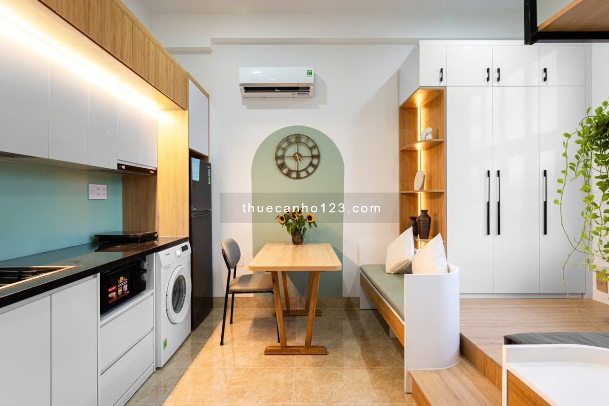 Cho thuê căn hộ 45m2_Máy Giặt Riêng_Thang Máy_Gần Chợ Thị Nghè_Thảo Cầm Viên_UEF, HUTECH, Ngã Tư Xan