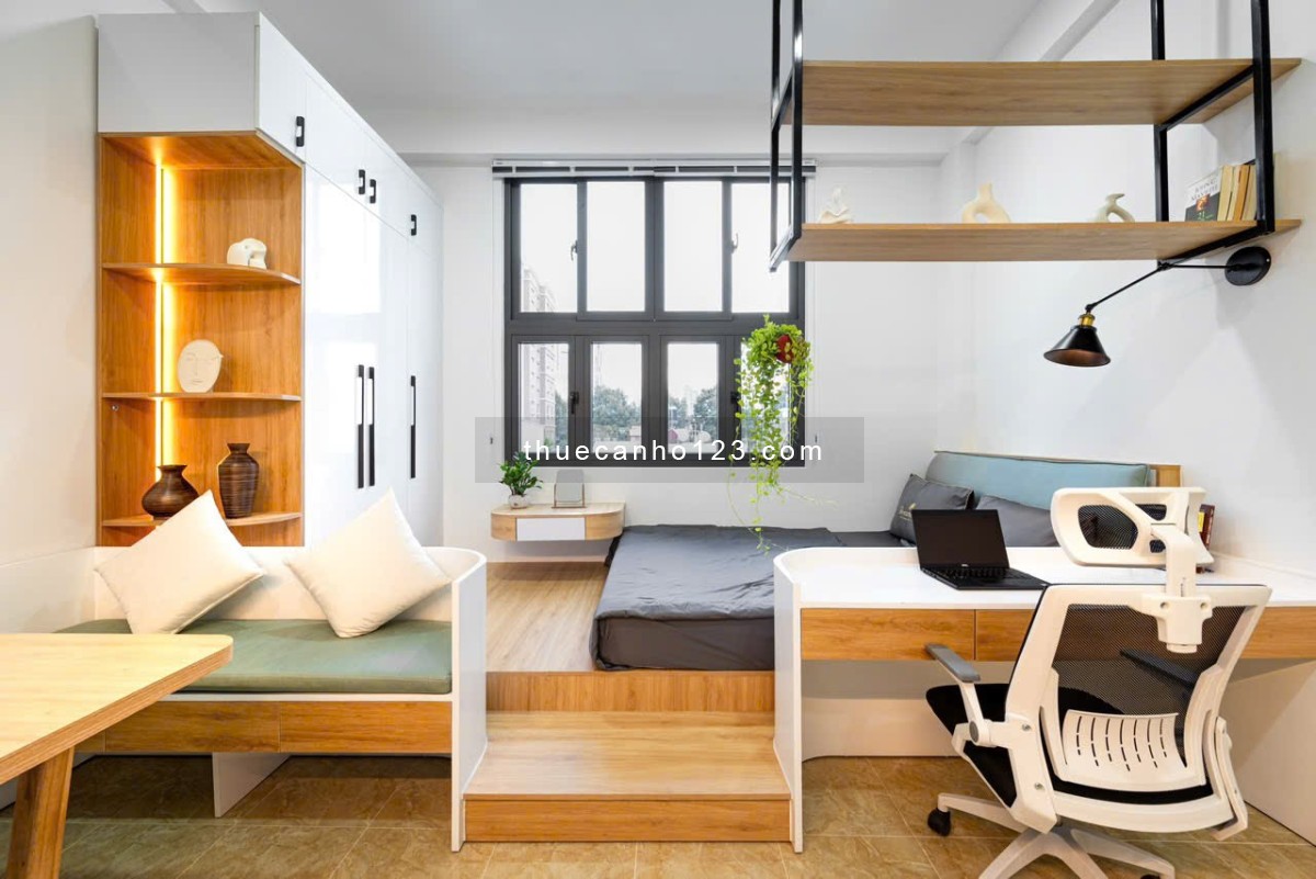 Cho thuê căn hộ 45m2_Máy Giặt Riêng_Thang Máy_Gần Chợ Thị Nghè_Thảo Cầm Viên_UEF, HUTECH, Ngã Tư Xan