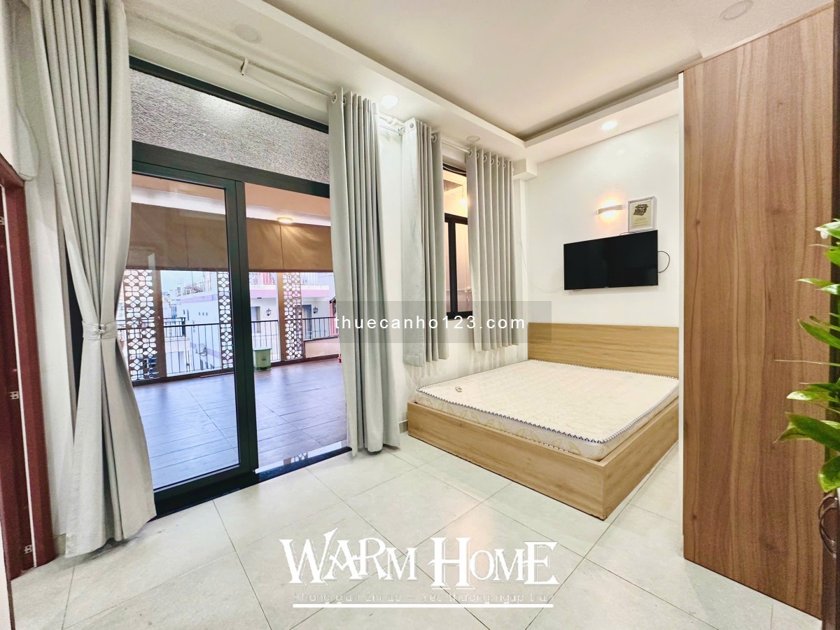 Cho thuê penthouse 2PN 75m2_Thang Máy_Full Nội Thất_Bảo Vệ 24/24_Gần Co.opmart Nhiêu Lộc_Sân Bay
