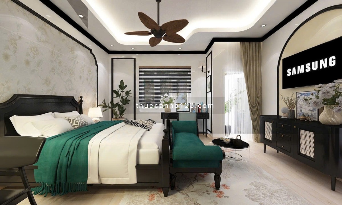 Cho thuê căn hộ cao cấp 1PN 50m2_Nhà mới_Máy Giặt Riêng_Gần Sân Bay_Co.opmart Nhiêu Lộc