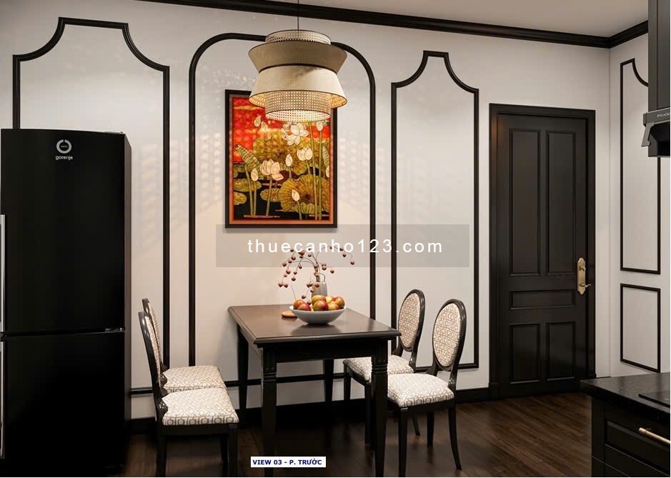 Cho thuê căn hộ cao cấp 1PN 50m2_Nhà mới_Máy Giặt Riêng_Gần Sân Bay_Co.opmart Nhiêu Lộc