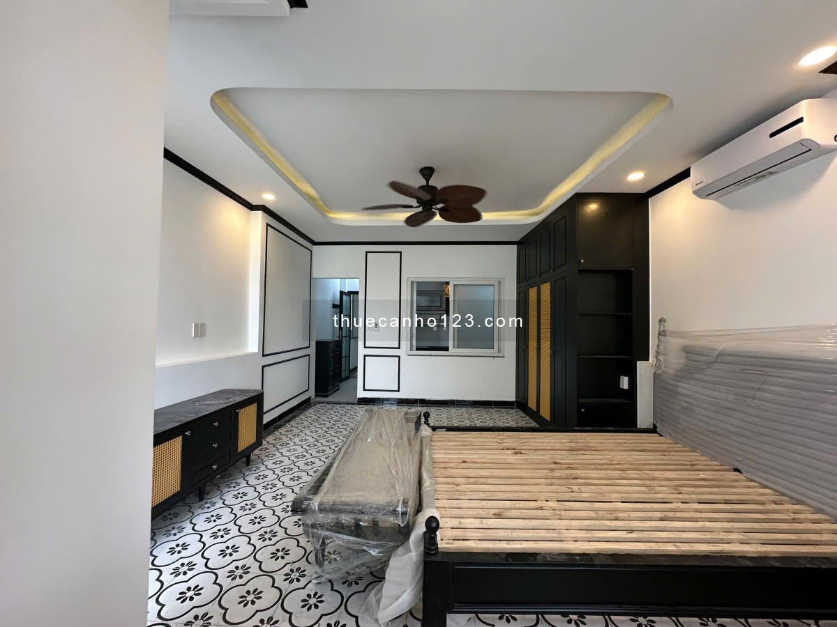 Cho thuê căn hộ cao cấp 1PN 50m2_Nhà mới_Máy Giặt Riêng_Gần Sân Bay_Co.opmart Nhiêu Lộc