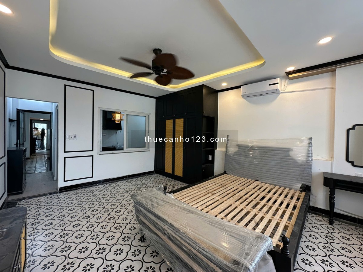 Cho thuê căn hộ cao cấp 1PN 50m2_Nhà mới_Máy Giặt Riêng_Gần Sân Bay_Co.opmart Nhiêu Lộc