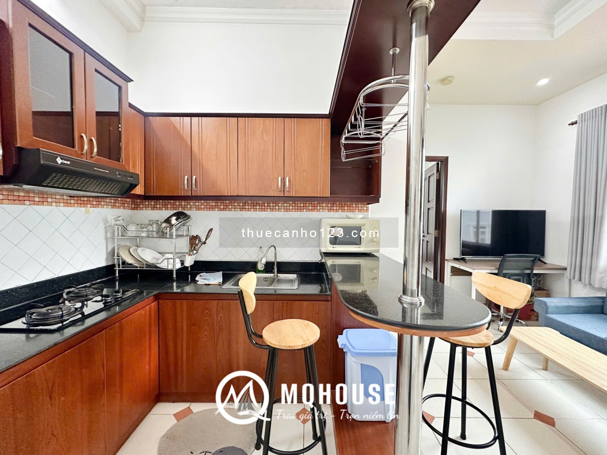 Cho Thuê Căn Hộ 1PN 65m2 Ngay Trung Tâm Quận 3_Full Nội Thất_Gần Nhà Thờ Ba Chuông