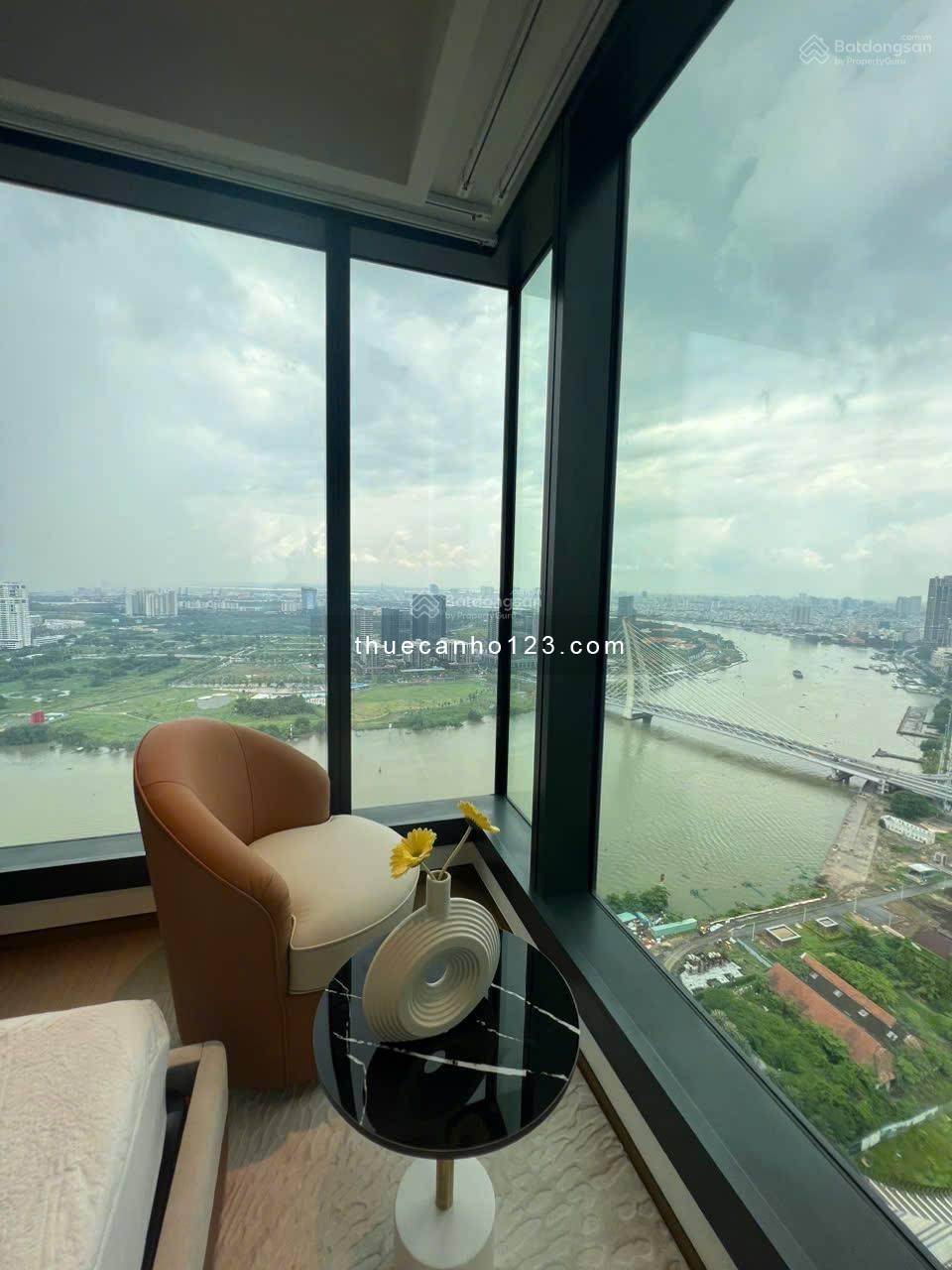 Cho thuê căn hộ DualKey Grand Marina Saigon, 3 phòng ngủ + 3 phòng WC