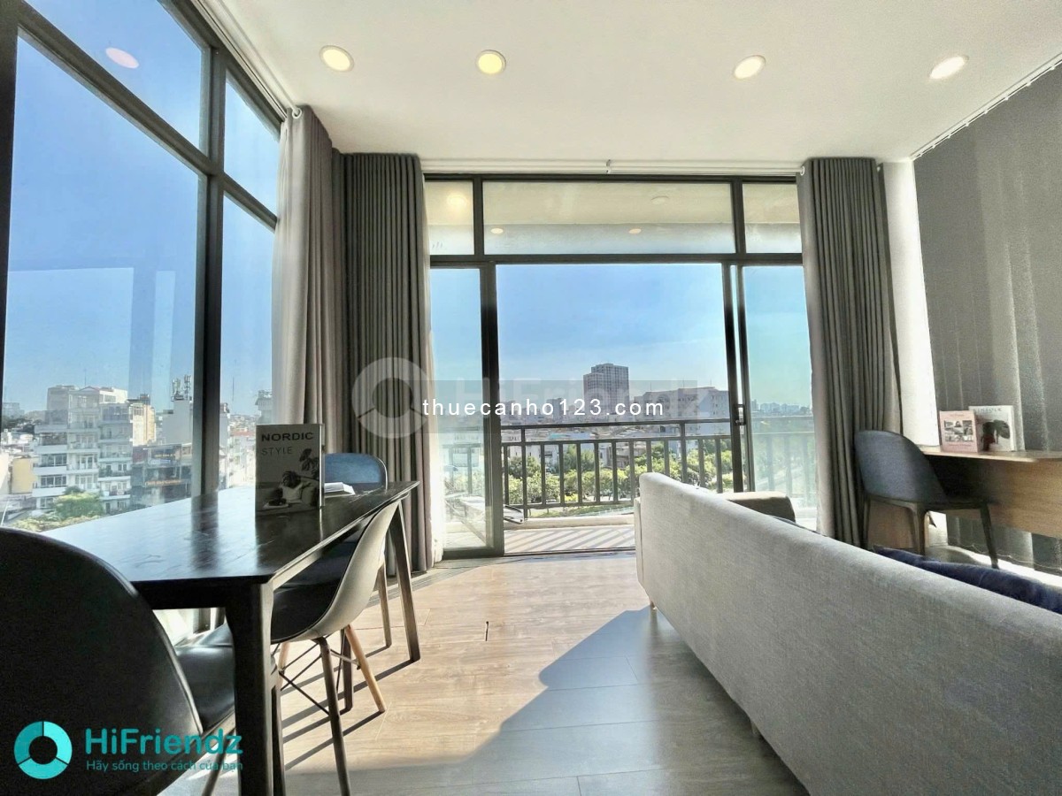Cho Thuê Căn Hộ 1PN 50m2 View Bờ Kè_Thang Máy_Full Nội Thất_ Gần Phan Xích Long_Horizon Tower